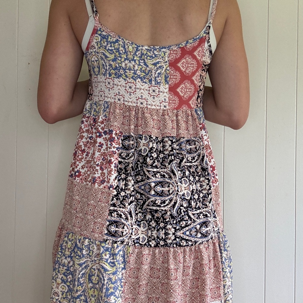 Alter’d State Patchwork Spaghetti Strap Dress - image 4